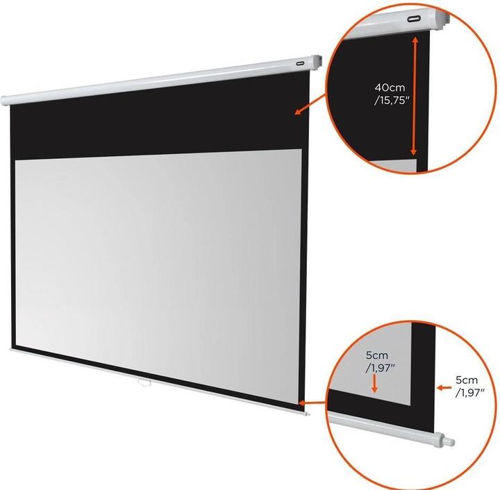 Actual product image Celexon Rollo Economy, Canvas, 16:9 (108.27", 16:9)