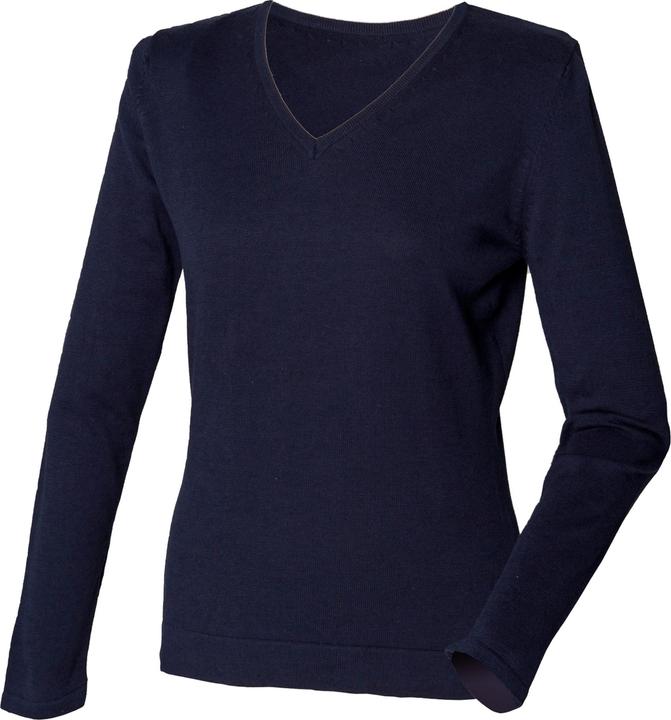 Henbury FeinstrickPullover mit VAusschnitt
