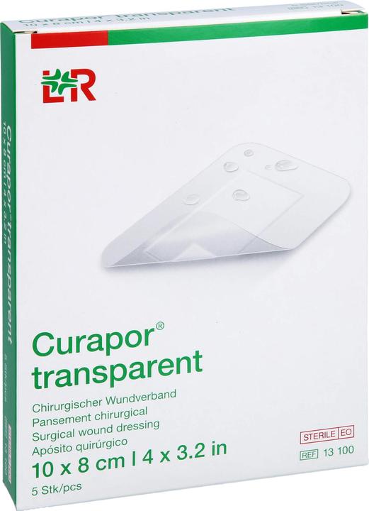 Produktbild Curapor Wundverband 8x10cm transparent (5 x)
