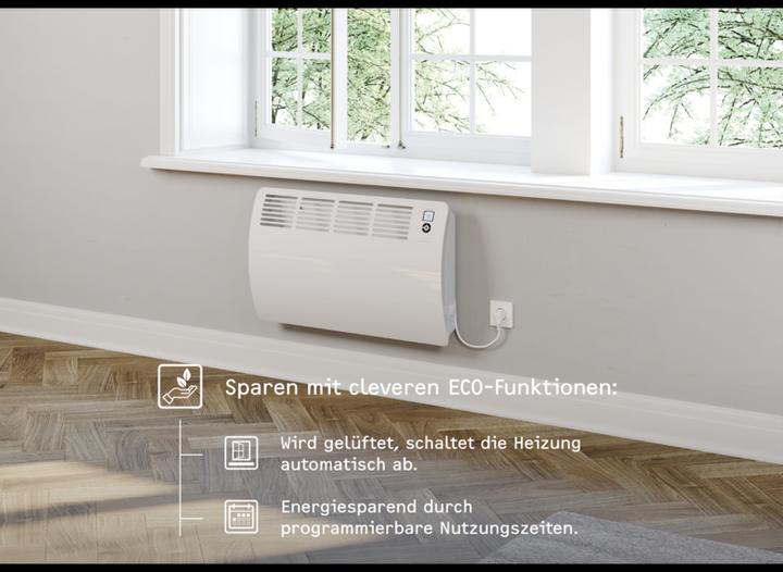 Actual product image Stiebel Eltron CON 15 Premium, 1.5 kW wall convector for approx. 20 m², VDE tested (1500 W)