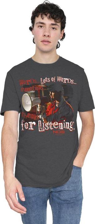 Actual product image Ncis Unisex Adult Thanks for Listening T-Shirt (3XL)