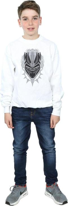 Produktbild Black Panther Head Sweatshirt Jungen (140, 146)