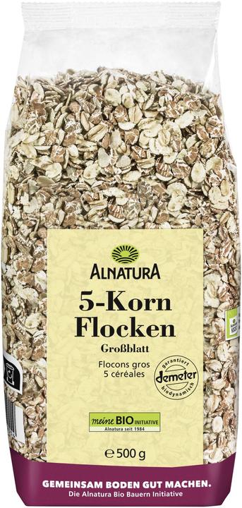 Image du produit Alnatura Flocons de 5 céréales Demeter 500g (500 g)