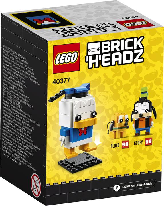 Immagine prodotto LEGO BrickHeadz - Paperino (40377, LEGO Brickheadz, Set LEGO rari)