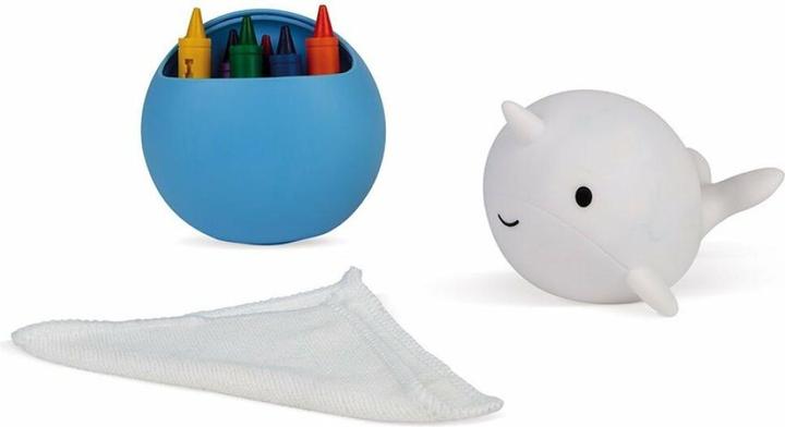 Actual product image Janod Narwal bathtub painting set