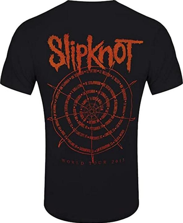 Immagine prodotto Slipknot The Wheel Maglietta Stampa posteriore Donna (M)