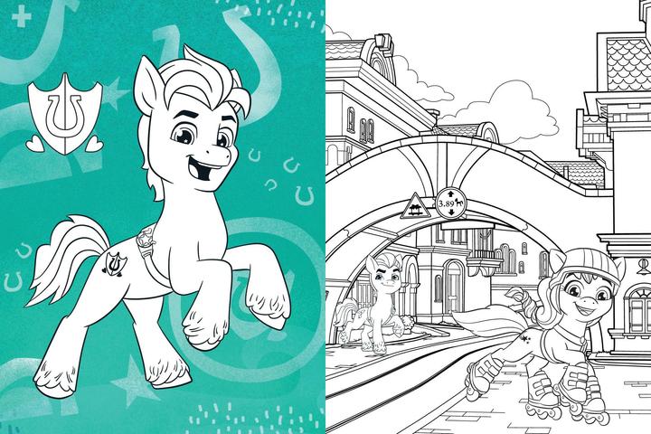 Actual product image My Little Pony My colouring book