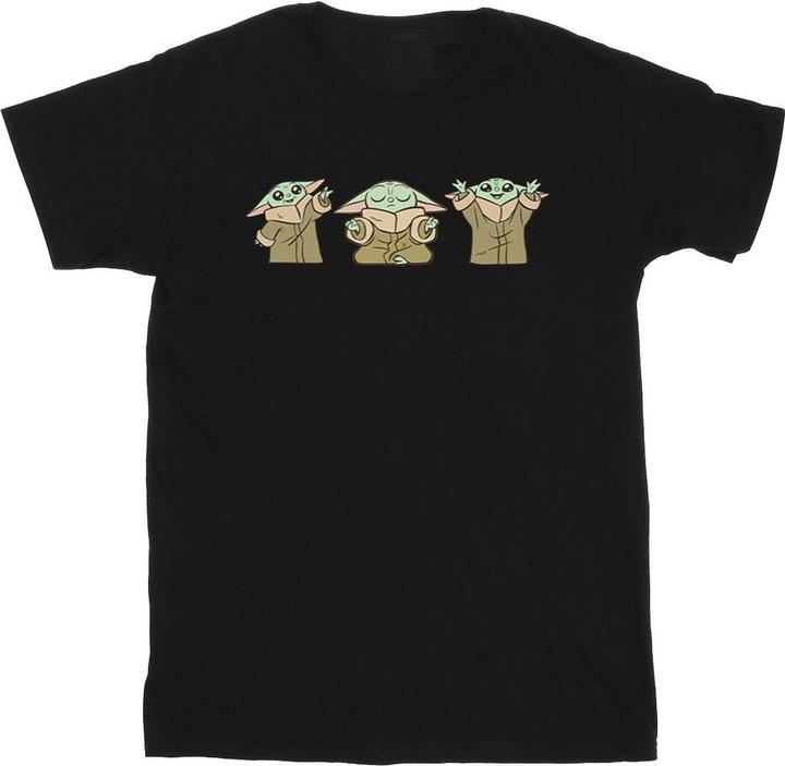 Image du produit Star Wars - T-shirt THE MANDALORIAN GROGU POSES - Homme (XXL)