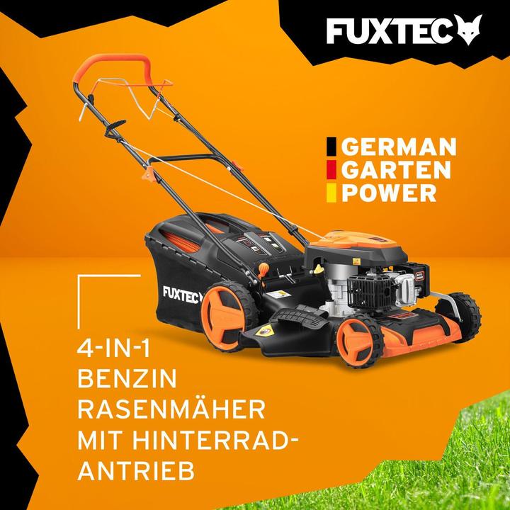 Produktbild Fuxtec Benzin Rasenmäher FX-RM5196 (Benzinbetrieb)