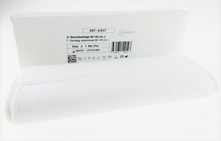 Actual product image Promedical Abdominal Bandage white 25cm