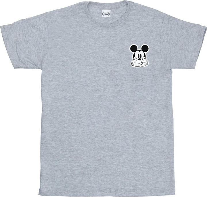 Produktbild Disney Mickey Mouse Dont Speak Breast Print TShirt Jungen (152, 158)