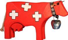 Image du produit Trauffer Deko vache 1 Suisse