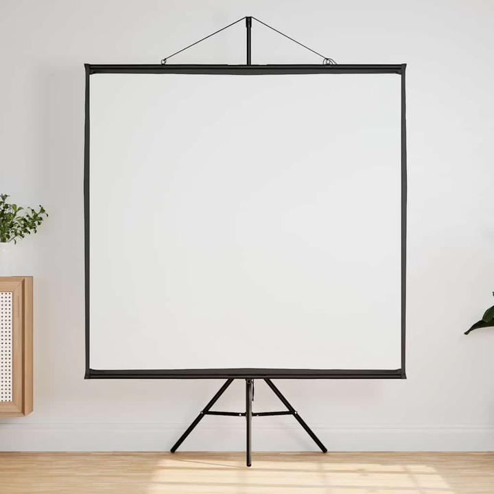 Actual product image VidaXL Projector screen with tripod 81 inch 1:1 projection screen Screen (81", 1:1)