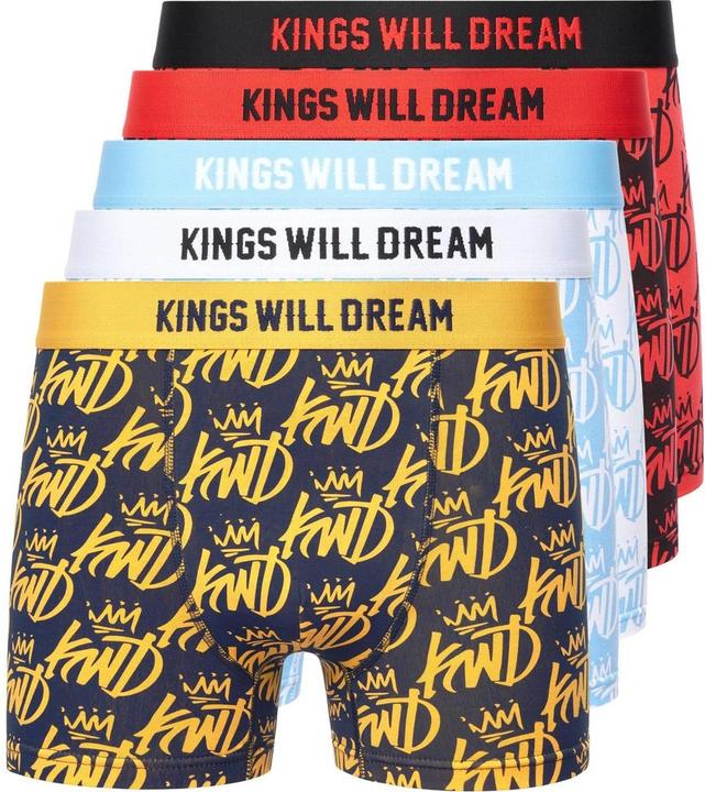 Immagine prodotto Kings Will Dream Boxershorts (5erPack) (XXL, Confezione da 5 pezzi)