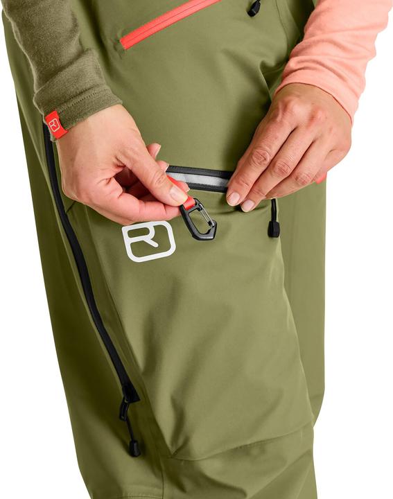 Actual product image Ortovox Women's 3L Deep Shell Bib Pants (M)