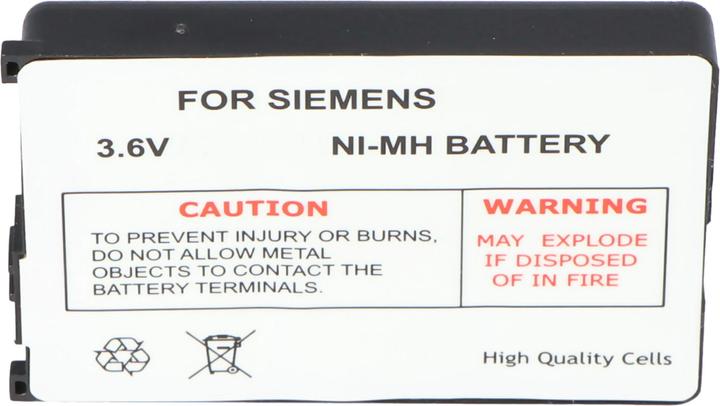 Actual product image AccuCell Battery Telekom T-Sinus 710 Micro Battery L36880-N4001-A100