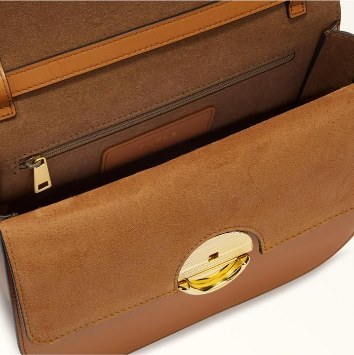 Produktbild Furla sfera s crossbody bag in leather color brandy