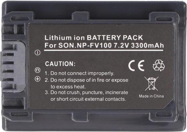 Produktbild Sony Akku NP-FV100, NP-FV90, NP-FV70 Akku NP-FV30, NP-FV50, NP-FH30, NP-FH40, NP-FH50 (Akku)