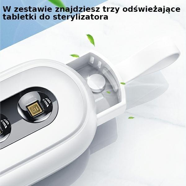 Immagine prodotto Usams Lampada a risparmio energetico UVC reczna sterylizator bialywhite ZB210XDH