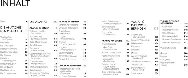 Actual product image Yoga verstehen - Die Anatomie der Yoga-Haltungen (German, Ann Swanson, 2024)