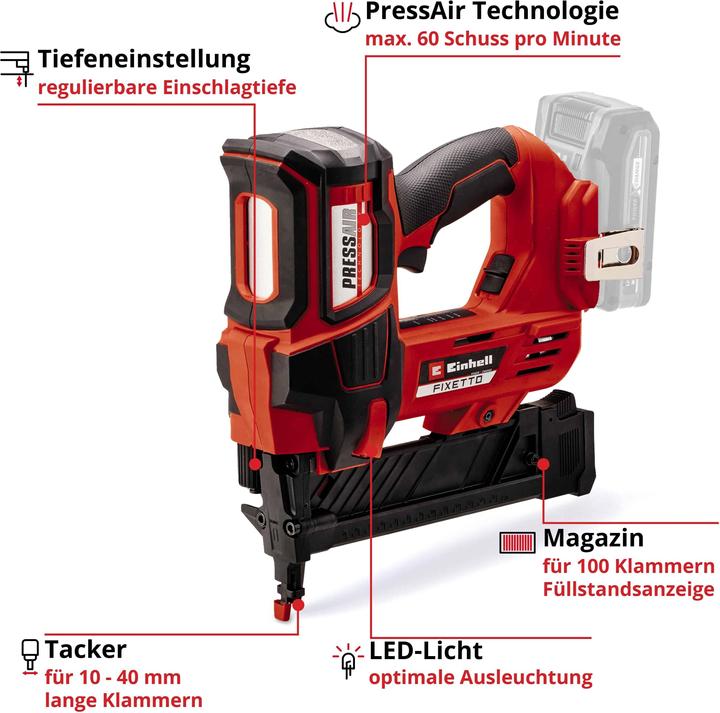 Image du produit Einhell Fixetto 18/38 S