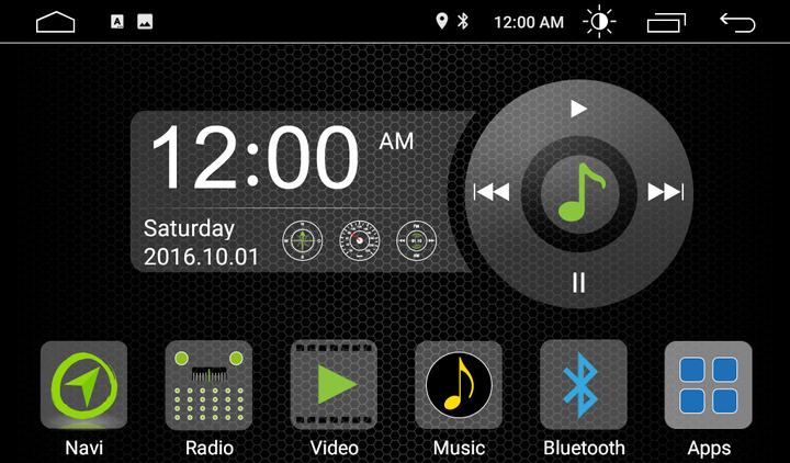 Productafbeelding Radical R-D111 1-DIN (Android auto, Apple Carplay)