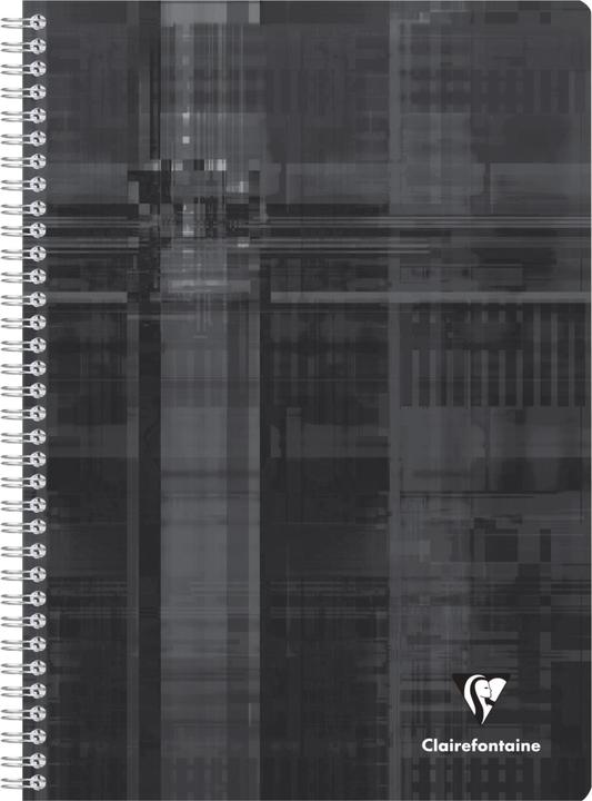 Actual product image Clairefontaine Spiral magazine (A4, Checked, Hardcover)