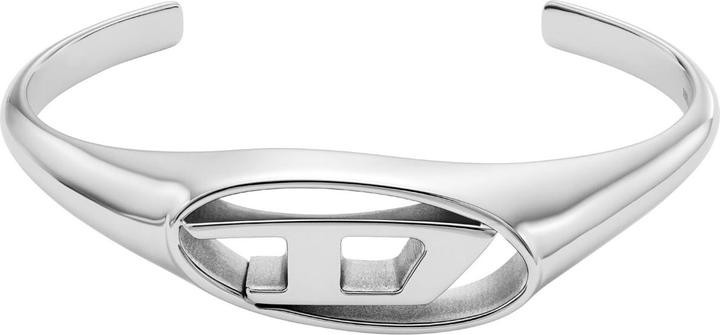 Actual product image Diesel Armreif OVAL D LOGO (18 cm, Stainless steel)