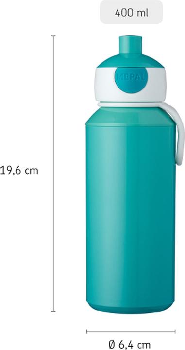 Produktbild Mepal Trinkflasche Pop-Up Campus 400 Ml - Cool Pink (0.40 l)