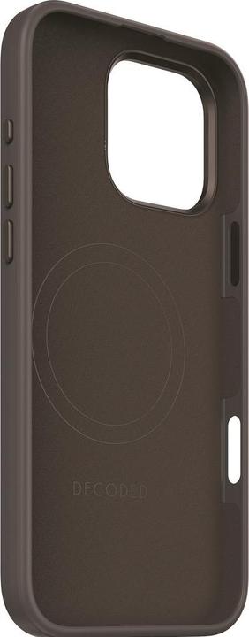 Immagine prodotto Decoded Custodia backcover anti-microbica in silicone Stacks con MagSafe per iPhone 16 Pro Max - Nero (Apple iPhone 16 Pro Max)