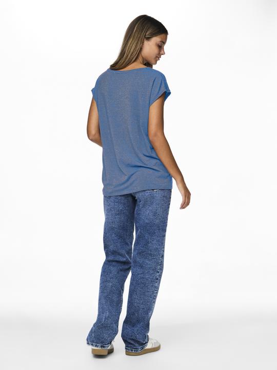 Actual product image Pieces Pcbillo Tee Lurex Stripes Noos Bc (XL)
