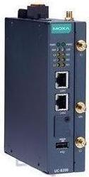 Produktbild Moxa UC-8220-T-LX-US-S - Arm Cortex-A7 Dual-Core 1 GHz IIoT-Gateway mit integriertem TPM-Modul