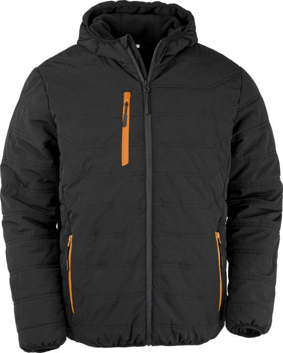 Schwarz/Orange