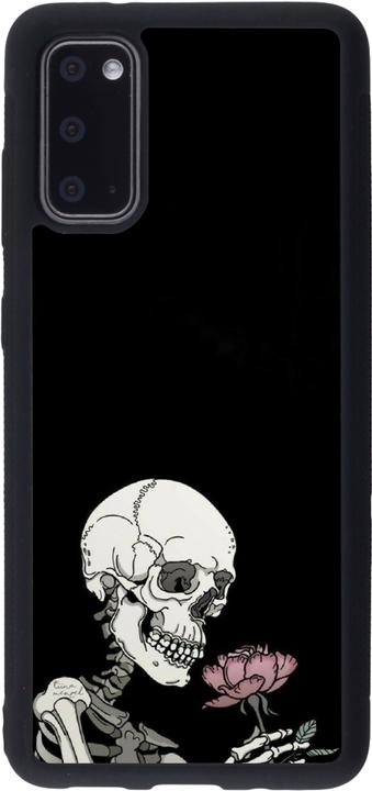 Immagine prodotto PhoneLook Coque Silicone rigide noir Halloween 2023 rosa e scheletro (Samsung Galaxy S20+)