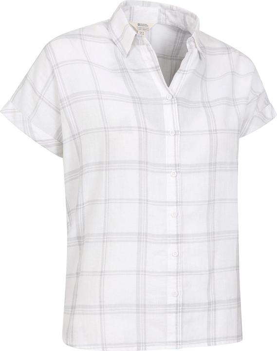 Actual product image Mountain Warehouse Womens/Ladies Palm Checked Relaxed Fit Shirt (42 D)