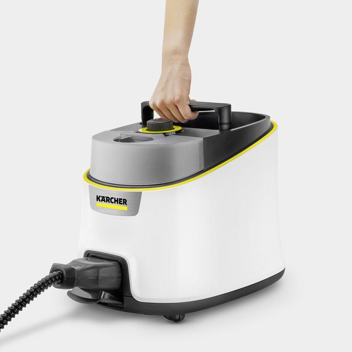 Actual product image Kärcher SC 4 Deluxe EasyFix Cylinder steam cleaner Black, White (4 bar, 2200 W)