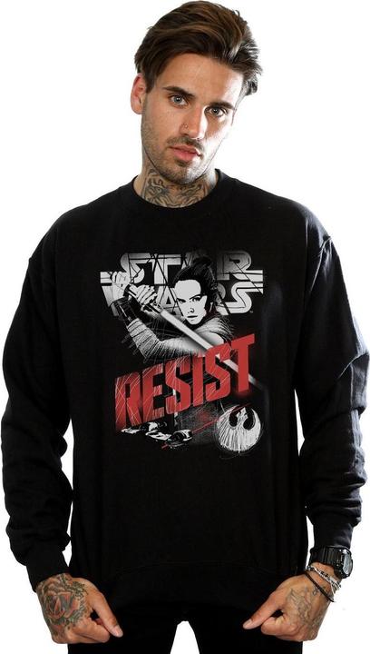 Image du produit Star Wars - Sweat THE LAST JEDI REY RESIST - Homme (XL)