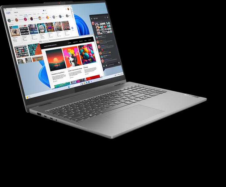 Actual product image Lenovo IdeaPad 5 2-in-1 (16", AMD Ryzen 5 8645HS, 16 GB, 1000 GB, DE)