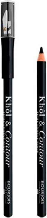 Bourjois Khol & Contour & Sharpener (001 Noir-issime)