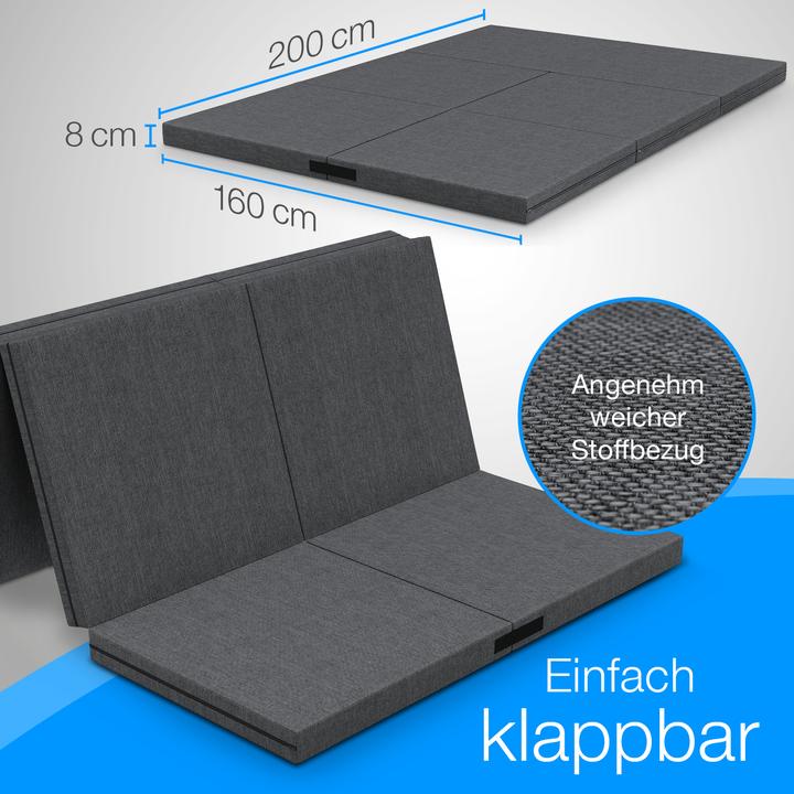 Image du produit Bestschlaf Matelas pour invités (140 x 200, Noyau de mousse)