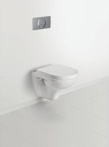 Productafbeelding Villeroy & Boch WC-set O.novo compact ingelegd wit 5688H101