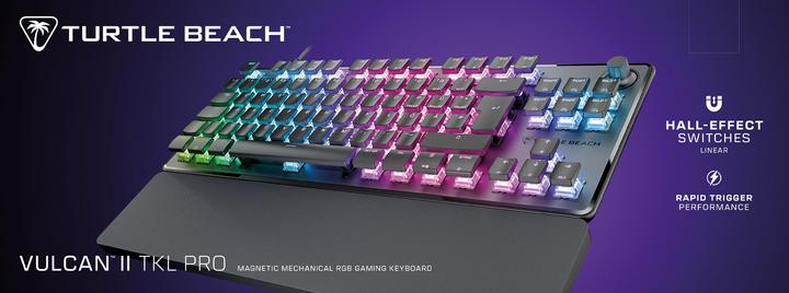 Image du produit Turtle Beach Clavier de jeu Vulcan II TKL Pro, noir (DE, Filaire)