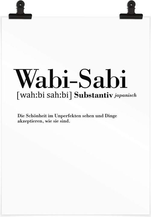 Produktbild Trenddeko Grammatik Wabi Sabi (50 x 60 cm)