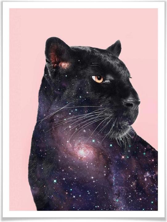 Immagine prodotto Trenddeko Sciolto - Pantera galattica (100 x 120 cm)