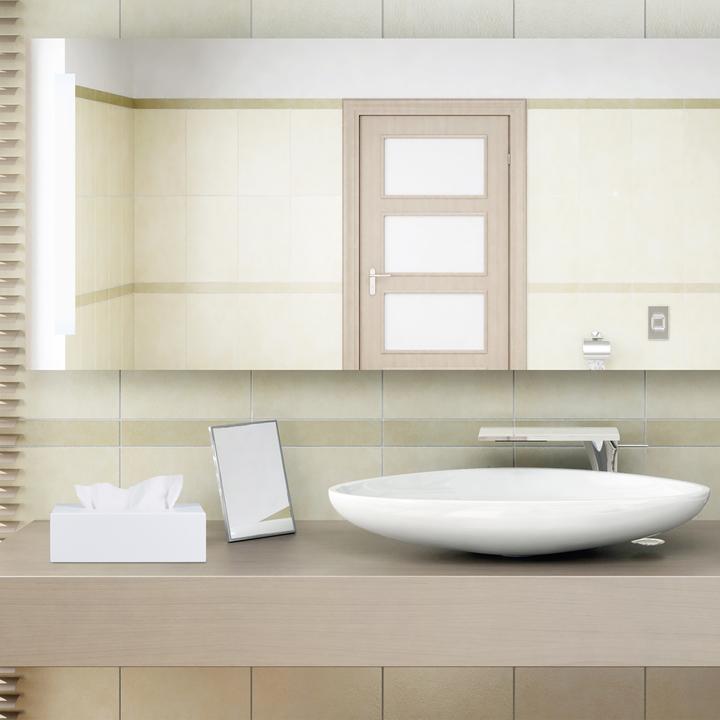 Actual product image Relaxdays Cosmetic tissue box