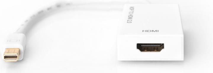Image du produit Digitus Adaptateur/convertisseur Mini DisplayPort actif,DP-HMDI (HDMI, Mini DP, 20 cm)