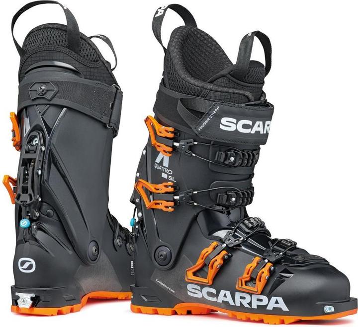 Produktbild Scarpa 4-Quattro SL Black Orange 2023 (26.5)