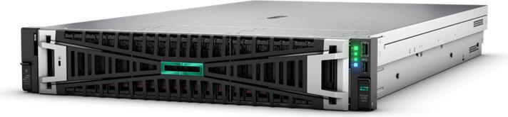 Actual product image HPE E ProLiant DL380 Gen11, 4510, 12c, -R, 8SFF,. HDD, PS, EU Svr w/Microsoft Windo (Intel Xeon Silver 4510, 64 GB, Rack Server)