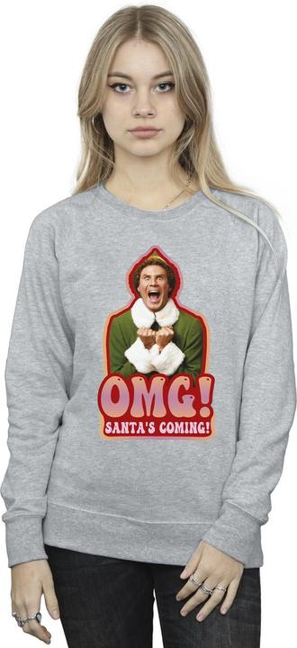 Produktbild Elf Santa's Coming Sweatshirt (XXL)