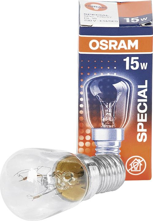 Actual product image Osram Stove Lamp Special (E14, 15 W, 85 lm, 1 x, G)